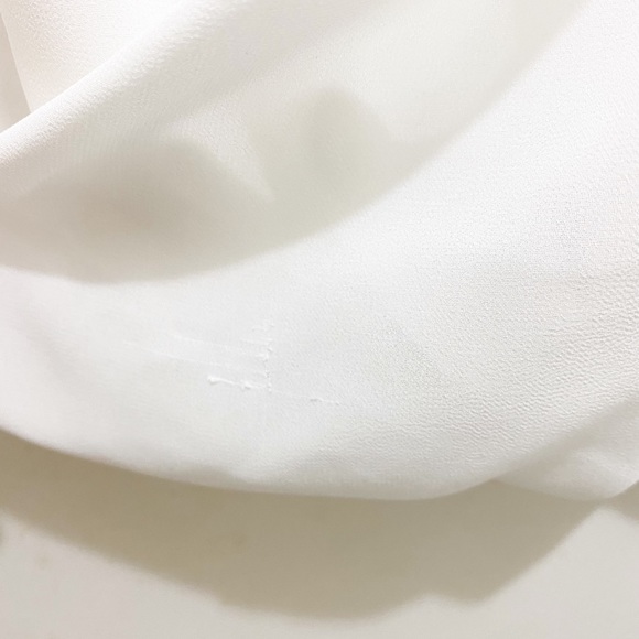 NWT Attitude Surplice Layered Tank Top White S 4/6 - Picture 13 of 13